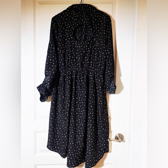 XHILARATION patterned midi dress size XL (fits M/L) - Picture 2 of 6
